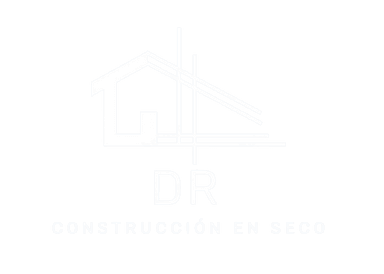 Logo de DR construcciones en steel