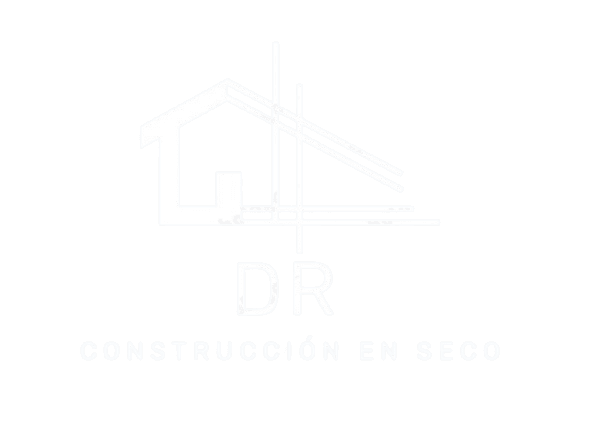 Logo de DR construcciones en steel